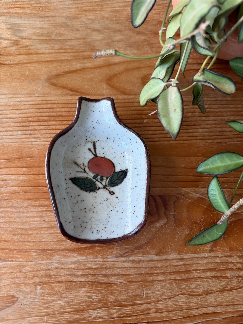 Vintage Otagiri Stoneware Spoon Rest